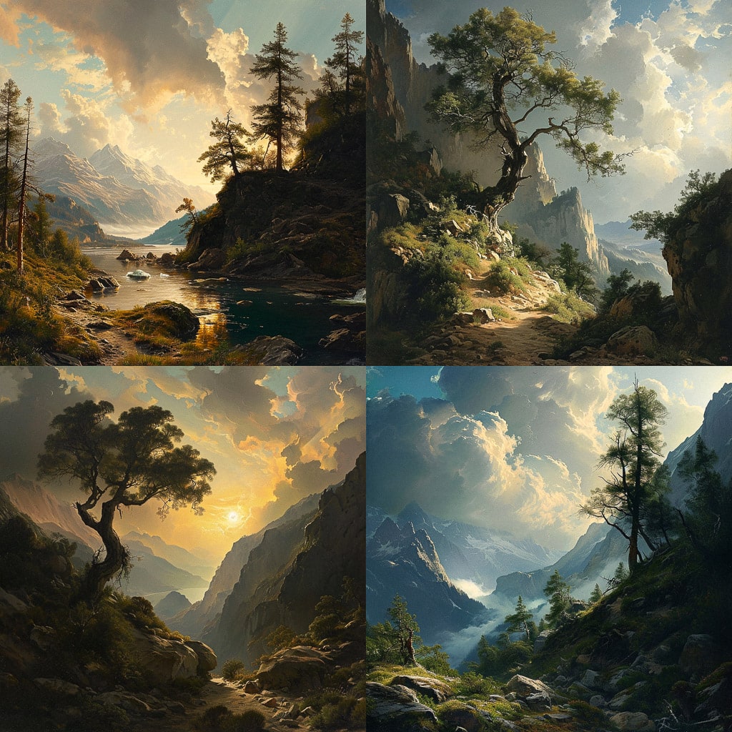 Стиль - Alexandre Calame