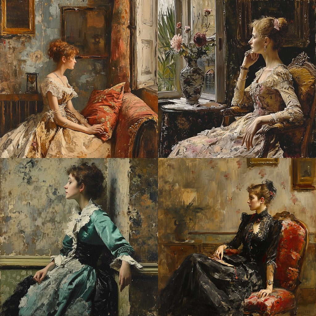 Стиль - Alfred Stevens
