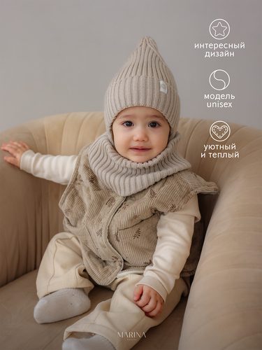 Комплект: Шапка + Снуд LEKT