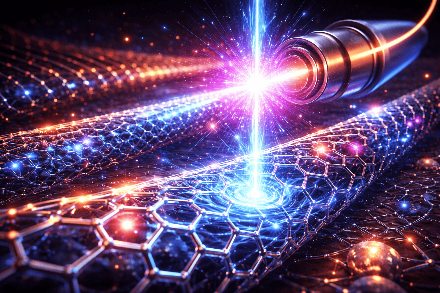 Углеродные нанотрубки помогли точно настроить режимы фемтосекундного лазера