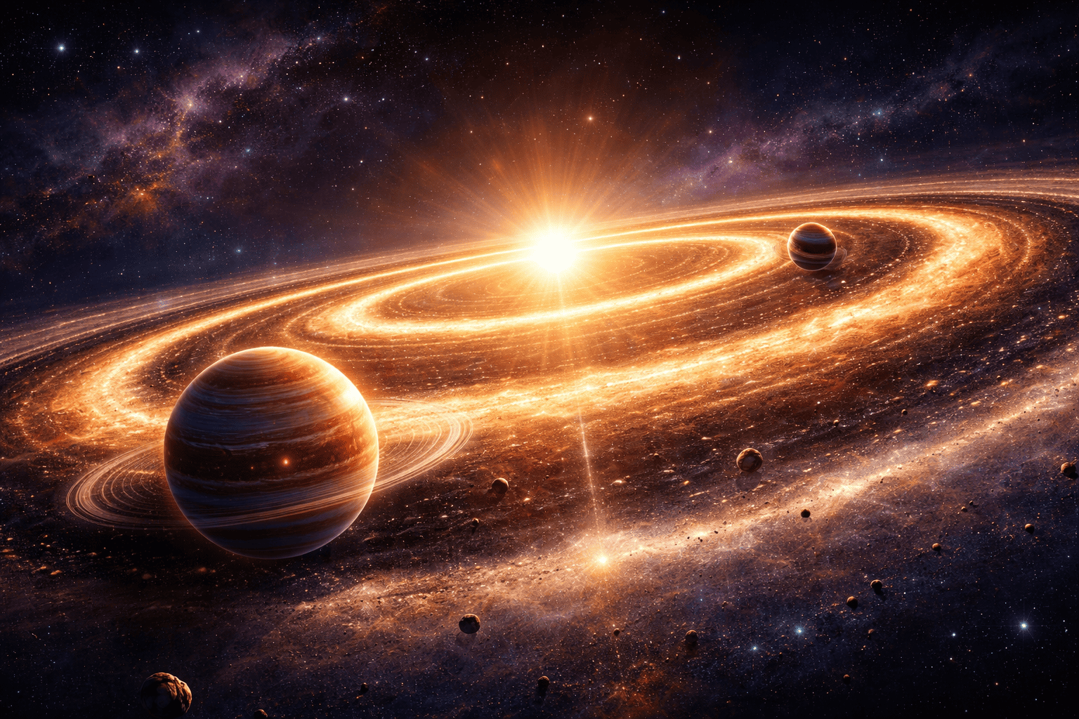 Астрономы нашли «молодую копию» Солнечной системы