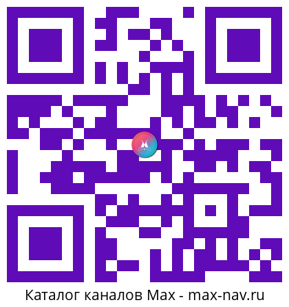 Qr код для перехода: Max канал Управленческий учёт FAUDIX ©