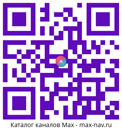 Qr код для перехода: Max канал «СН» + «СВОИ»