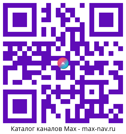 QR код для перехода: Max канал Дмитрий Бирюк | блог