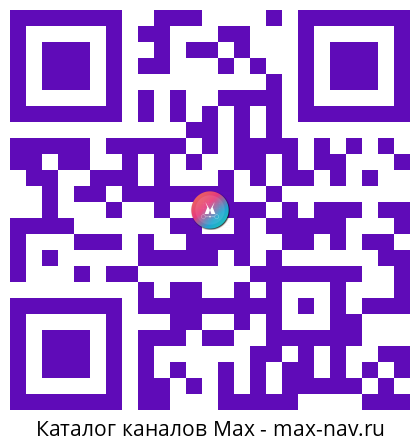 QR код для перехода: Max канал Fly FPV Russia🇷🇺