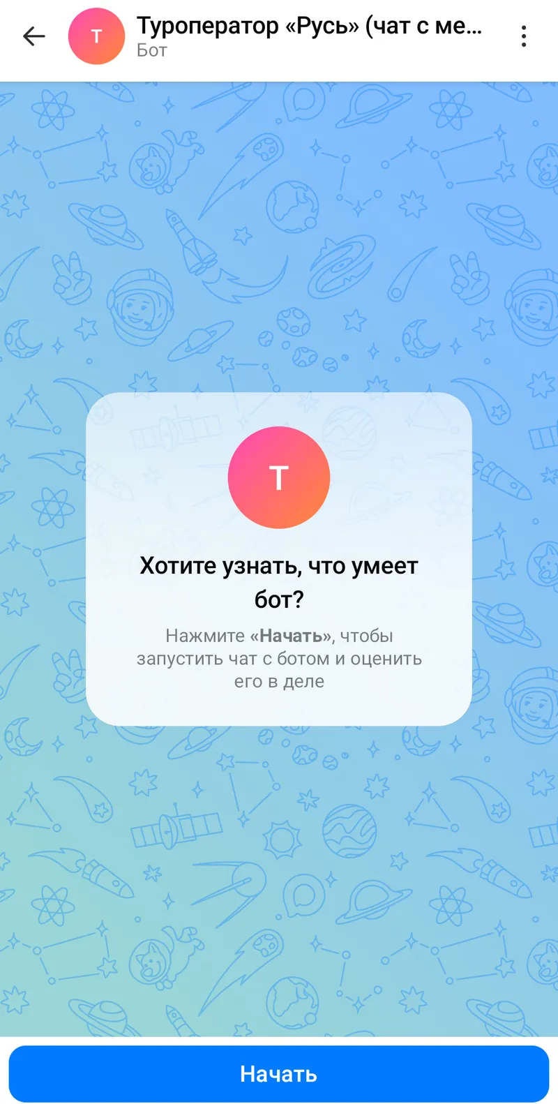 Туроператор «Русь» (чат с менеджером) — Welcome