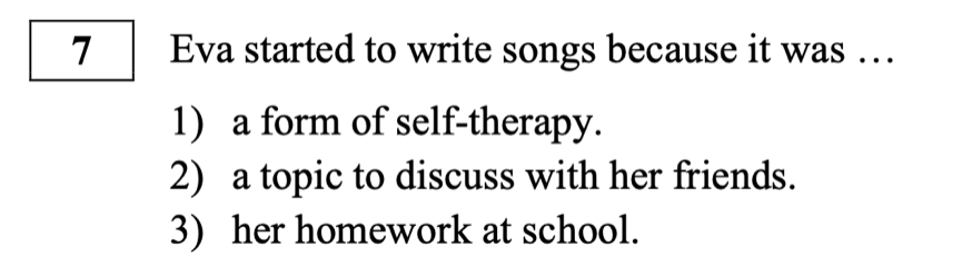 задание аудирование