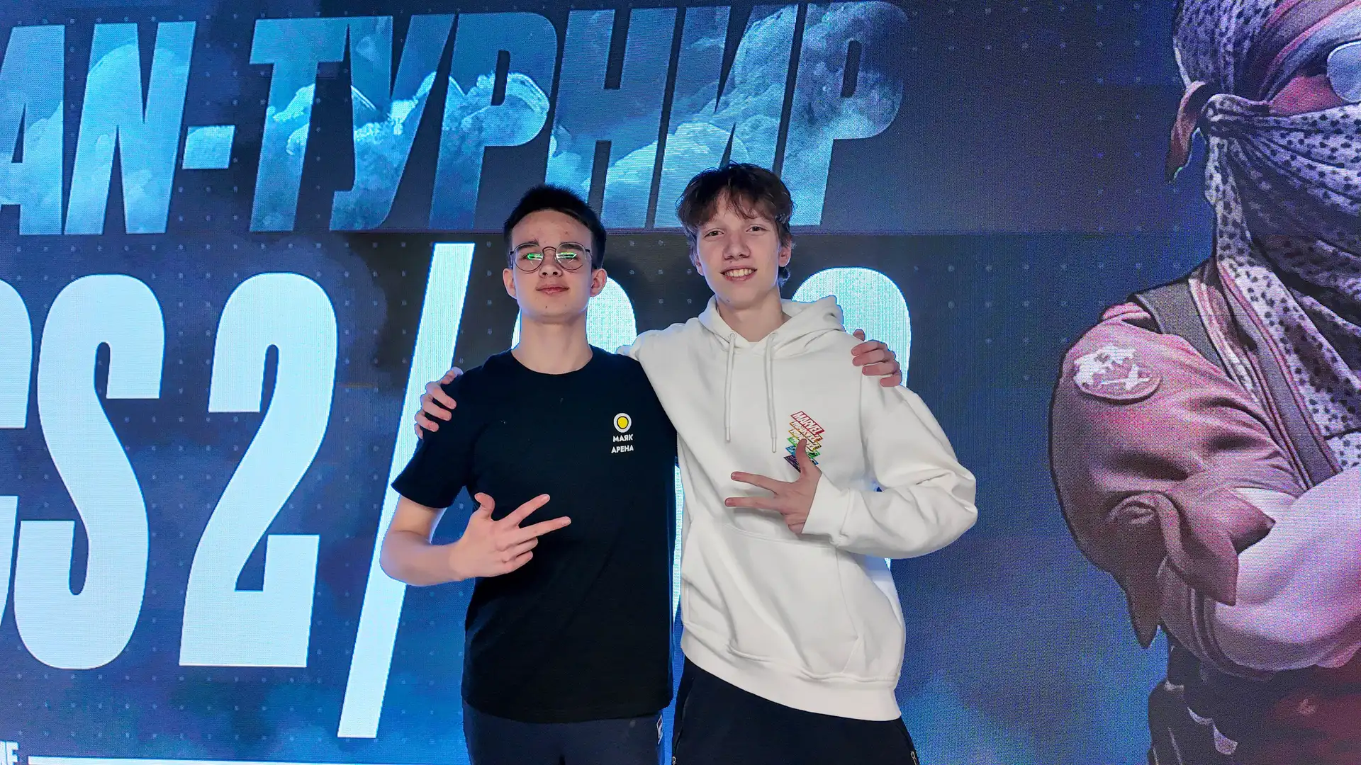 Победители турнира по CS2 2x2 — команда 5511