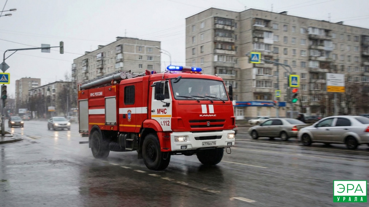 В Тюмени эвакуировали жильцов многоэтажки из-за серьезного пожара
