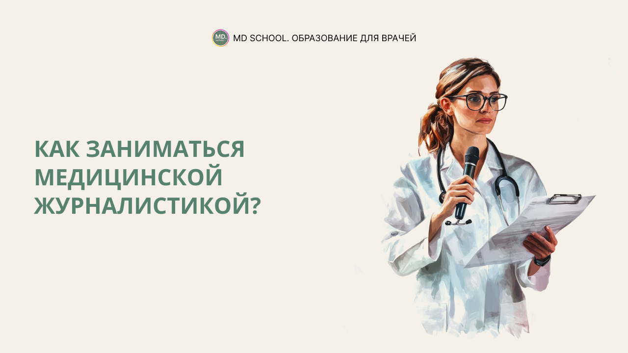 Картинка статьи Как заниматься медицинской журналистикой?