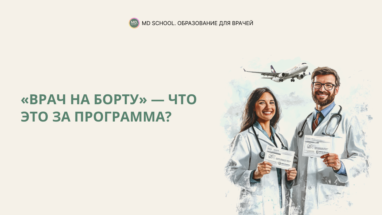Картинка статьи Программа «Врачи на борту самолета»