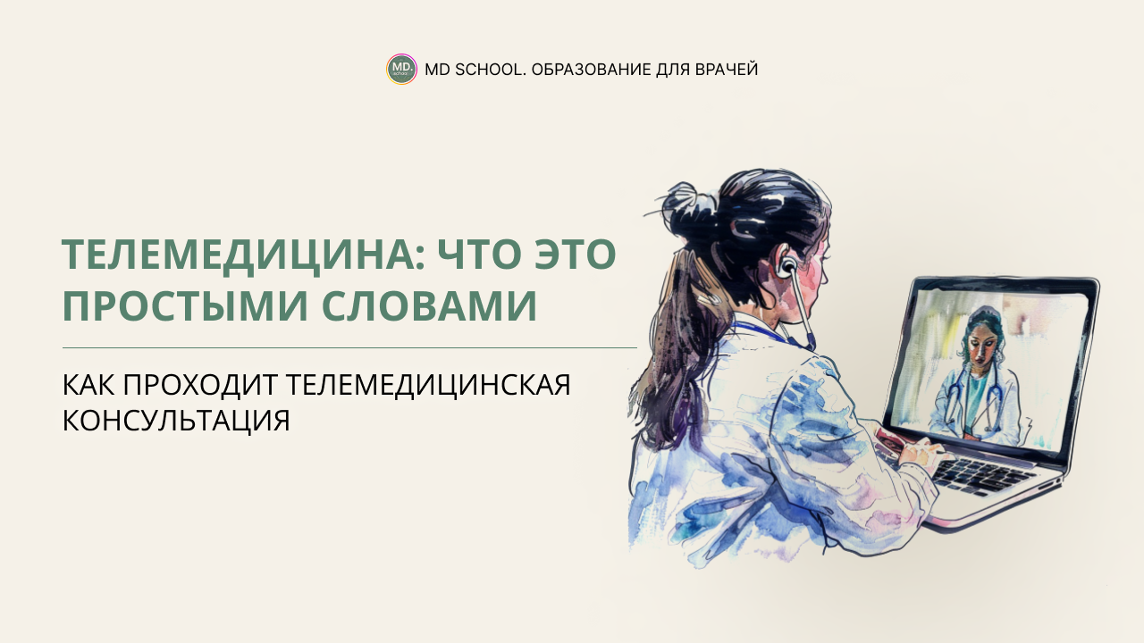 Картинка статьи Что такое телемедицина?