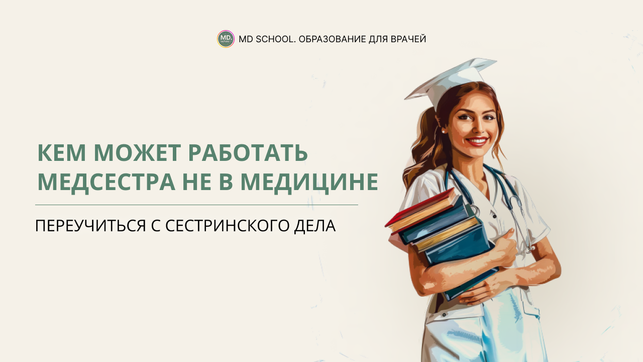 Кем может работать медсестра не в медицине | Переучиться с сестринского дела