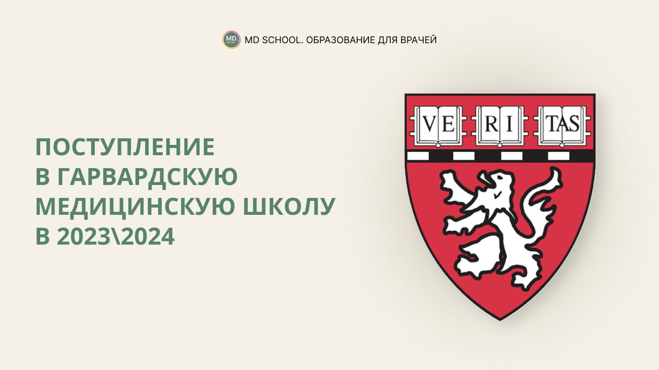 Картинка статьи Поступление в Гарвардскую медицинскую школу в 2023\2024