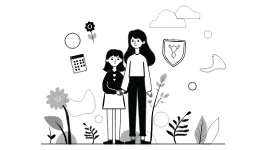 Баннер курса "Детская и подростковая гинекология"