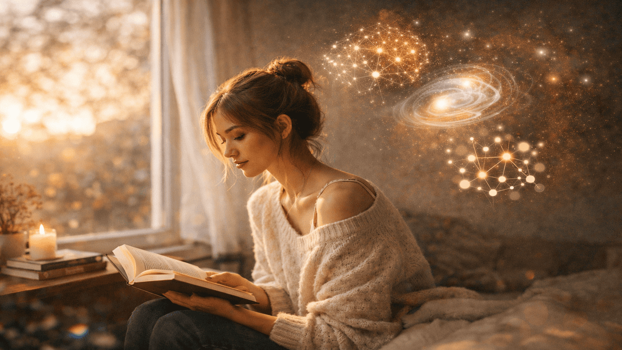 девушка с книжной, мысли