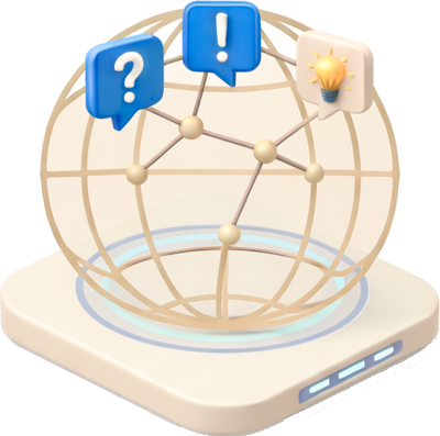 Схема планеты и общения между людьми