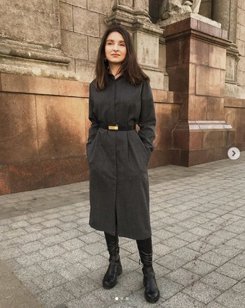 Еще один вариант платья #vikisews_адель