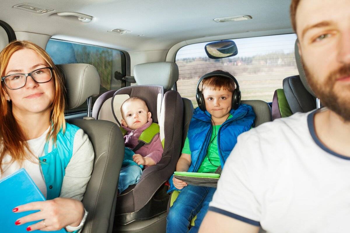 путешествие с детьми на машине