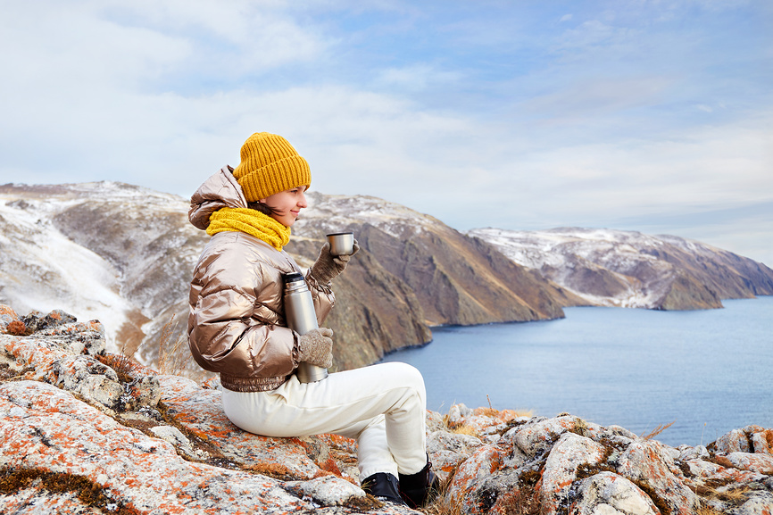 Крышка термоса в качестве кружки