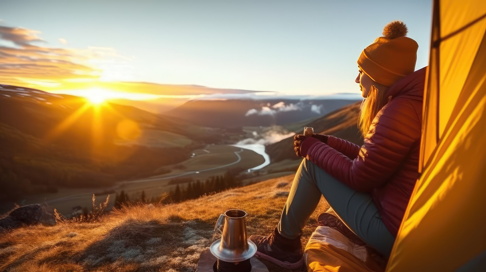 без газовой горелки и чашки кофе в походе будет невесело