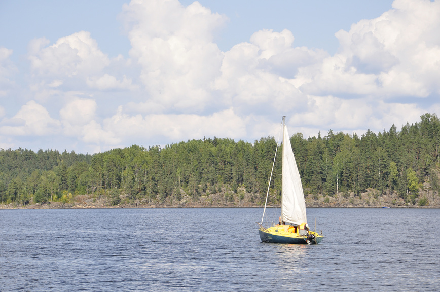 поход под парусом в Ленобласти