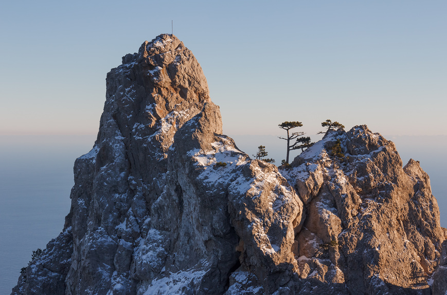 Ай-Петри под снегом