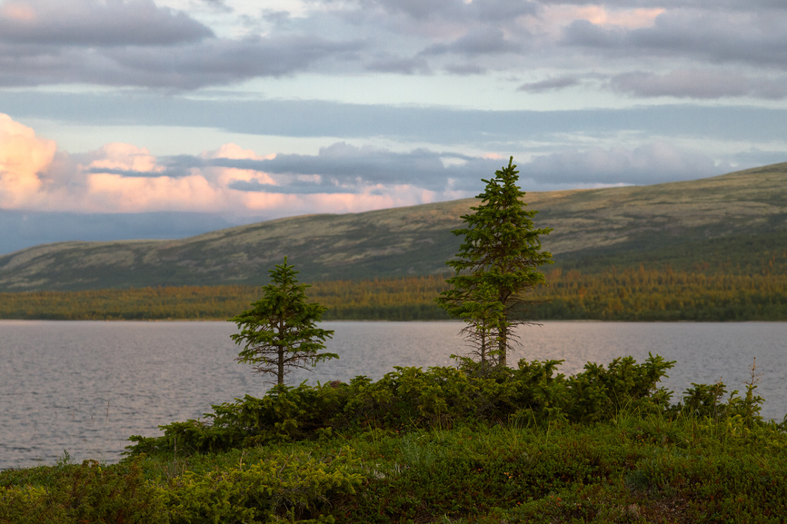Умбозеро осенью