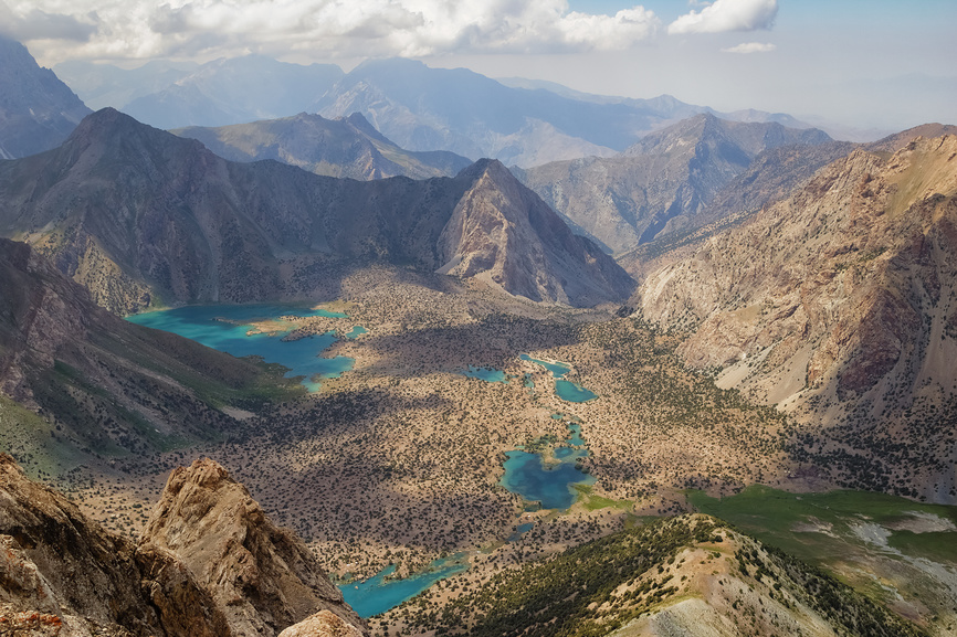 озёра фанских гор