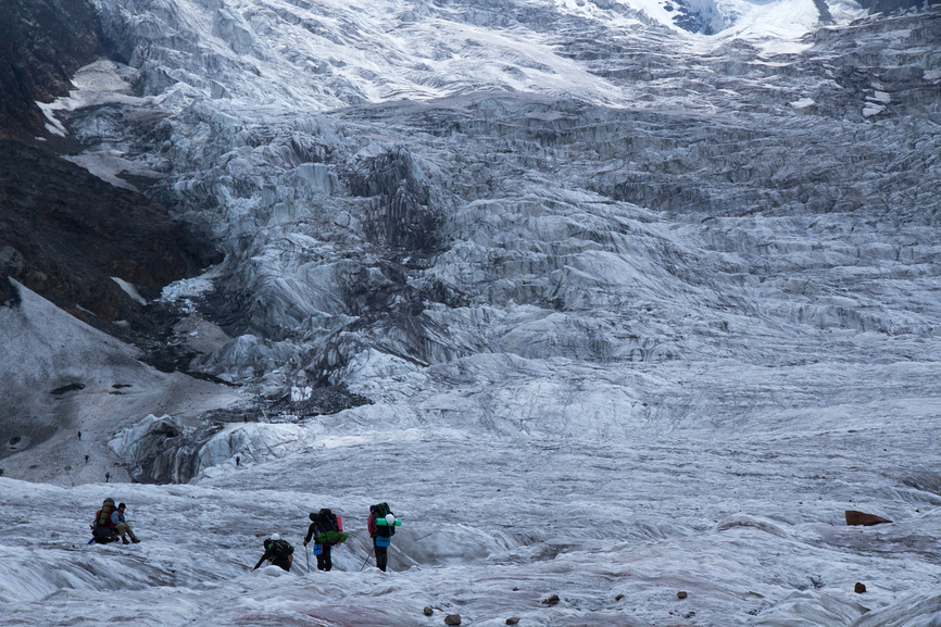 восхождение на ледник майли северная осетия