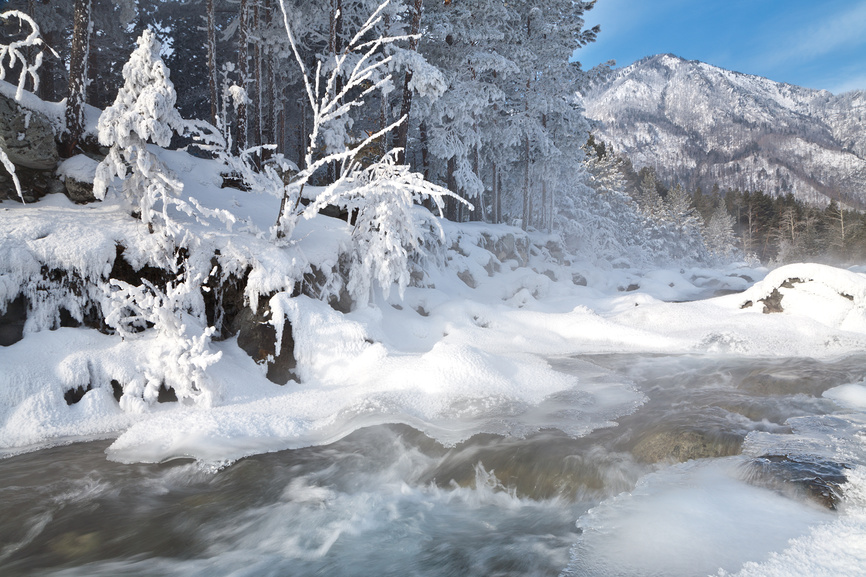 Воды Аршана зимой