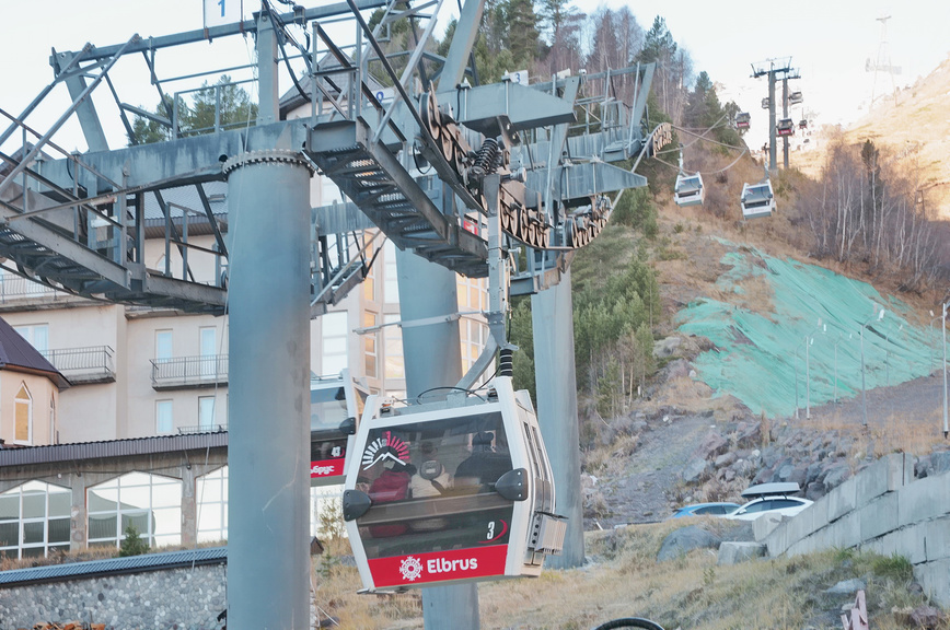 канатная дорога на эльбрус