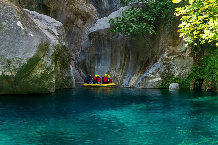 Рафтинг в Турции