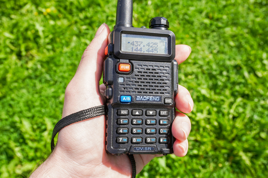 рация на маршруте