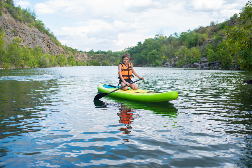 поход на сап борде