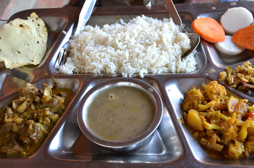 еда в катманду