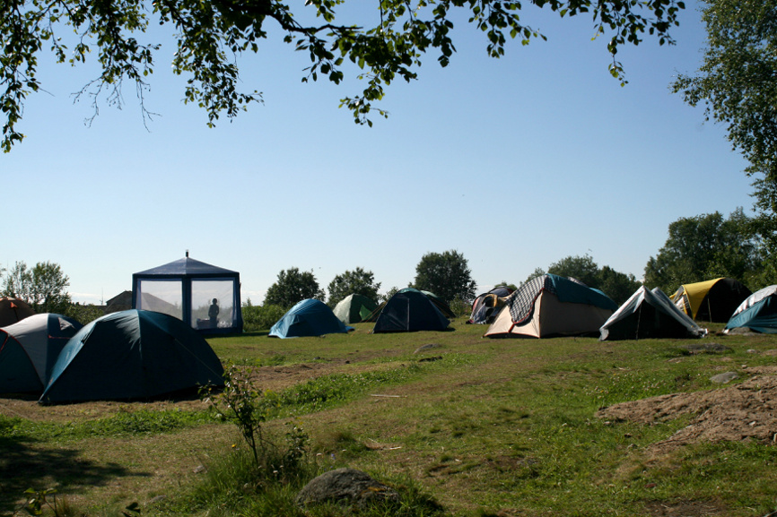 Кемпинг на Соловецких островах