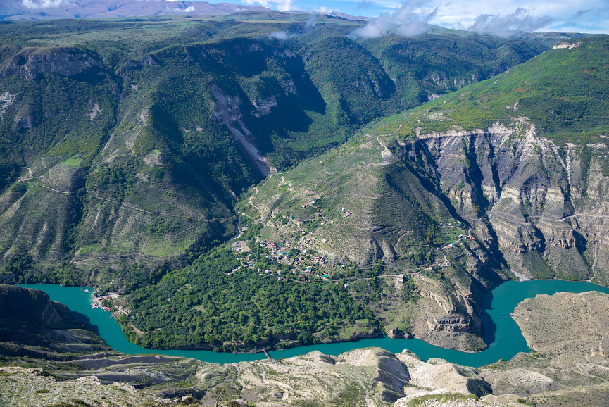 Сулакский каньон, Дагестан