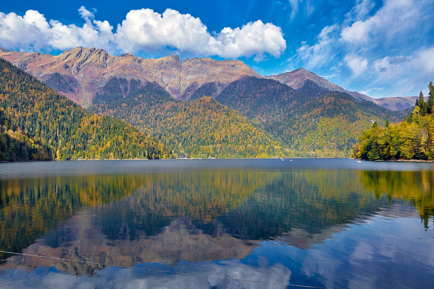 Абхазия, озеро Рица