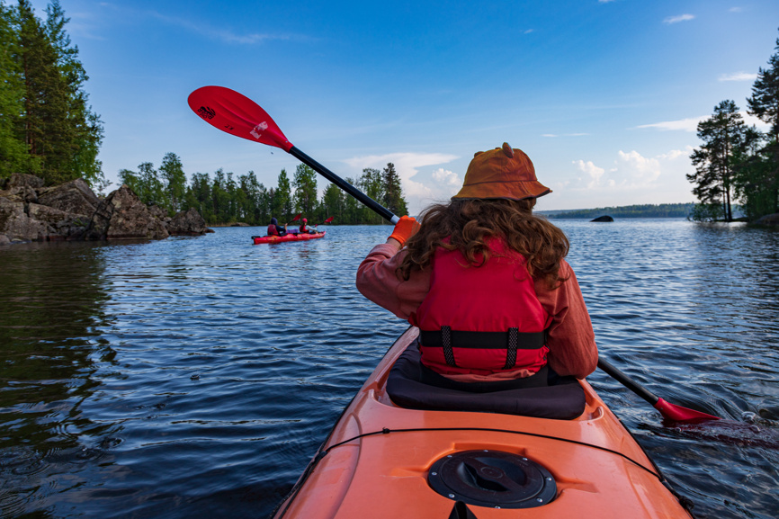 Сплав по Ладоге