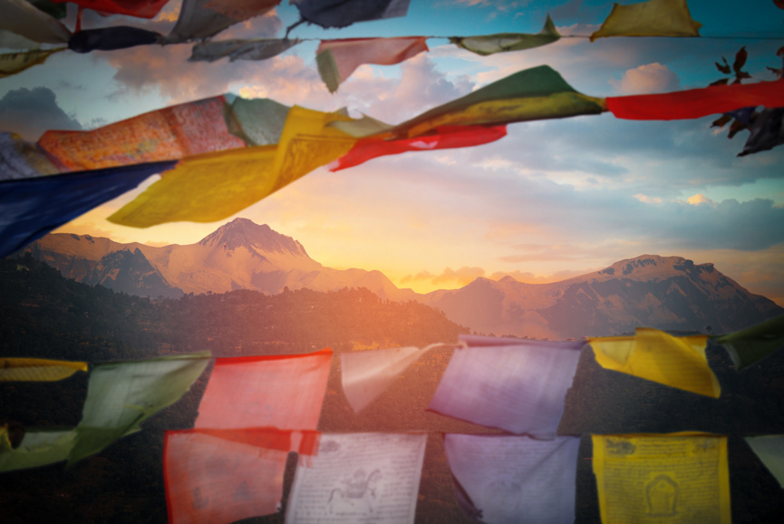 гора Аннапурна, Гималаи, Непал