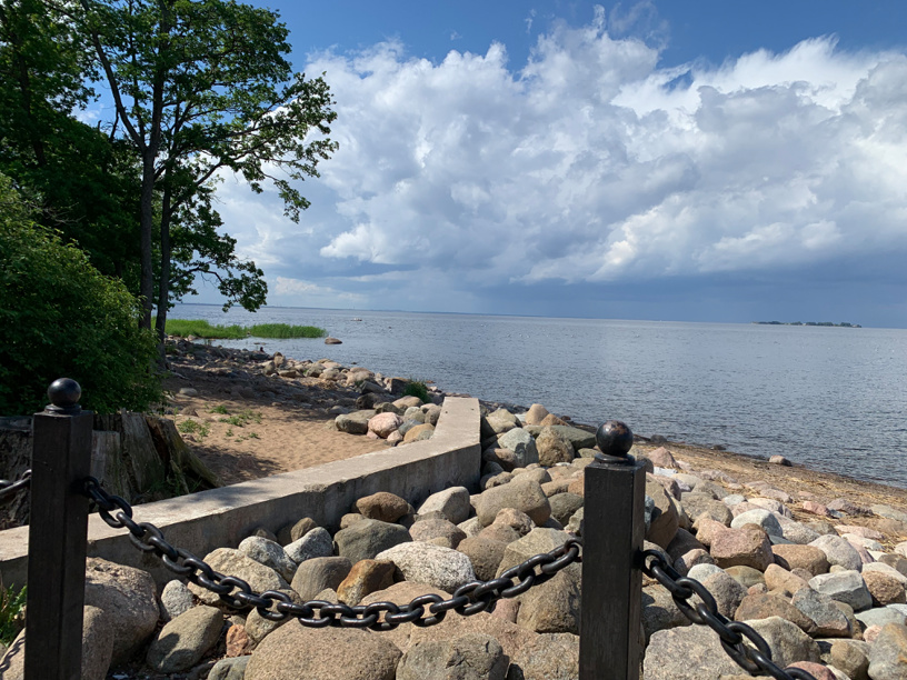 пляж Дубки Сестрорецк