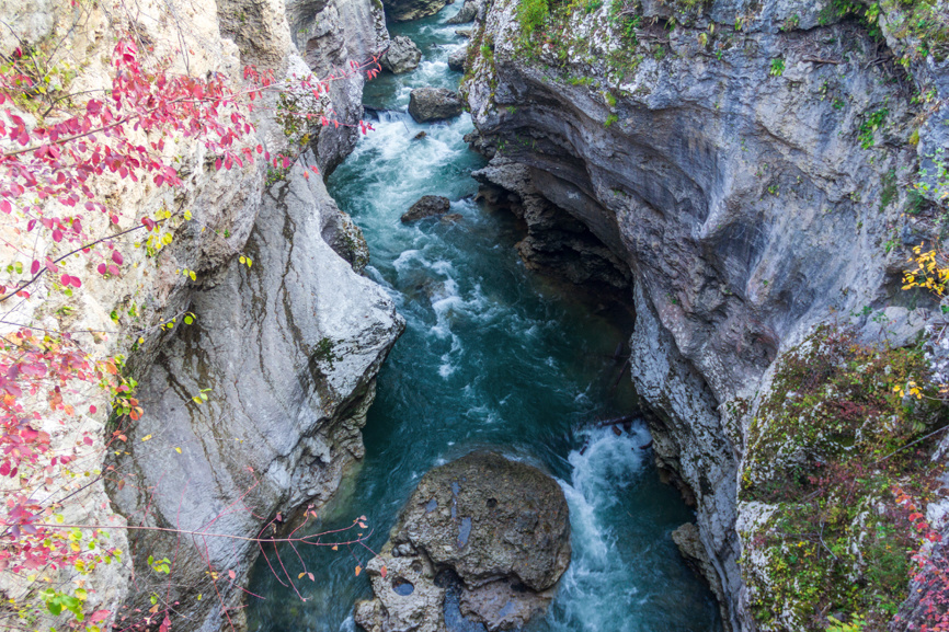Хаджохская теснина, река Белая