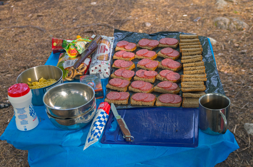 Самая вкусная еда - на природе