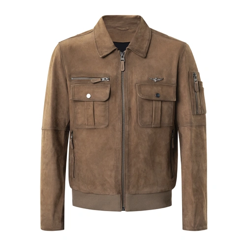 Купить куртка кожаная от Aeronautica Militare