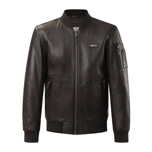 Купить куртка кожаная от Aeronautica Militare