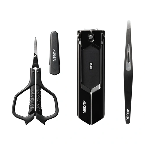 Купить Комплект: ножницы, пинцет, щипчики с пилкой от Auger