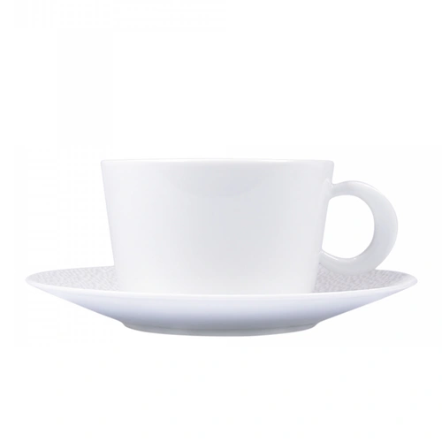 Купить Чашка с блюдцем Ecume White, 270 мл от Bernardaud
