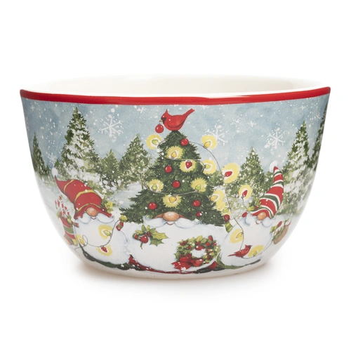 Купить Салатник порционный «Рождественские гномы с елочкой» 13 см от Certified International
