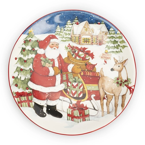 Купить Тарелка закусочная "Мастерская Санта-Клауса. Коробки с подарками" от Certified International